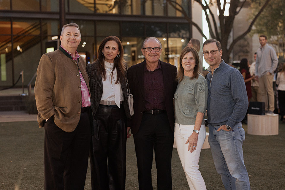 Attendees at the 360West Fall Fashion event