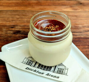 Espresso Panna Cotta from Dickies Arena