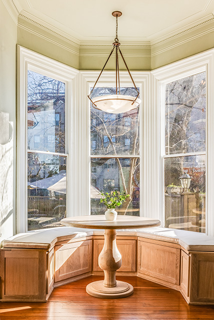 The breakfast nook at Saddlerock Wine + Beer