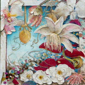 Painting of flowers by Christine Adele Moore